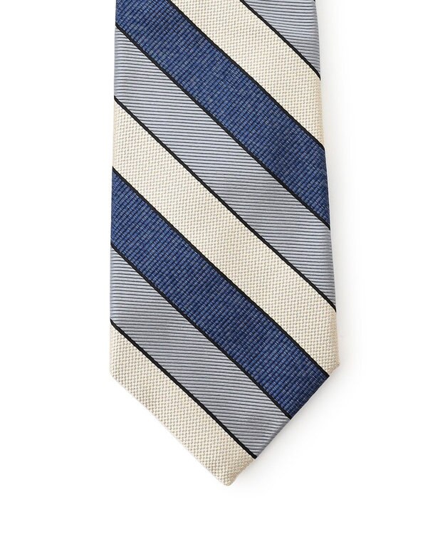 J.PRESS MEN 【STRUCTURE MIX COLLECTION】レジメンタル ネクタイ ネイビー系1