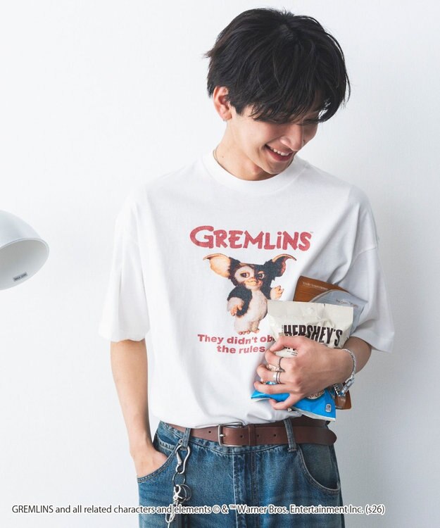 WEGO 【トムとジェリー/グレムリン/バットマン/ユニセックス着用ITEM/SMLサイズ展開】キャラクターズグラフィックT1（SS） 柄7