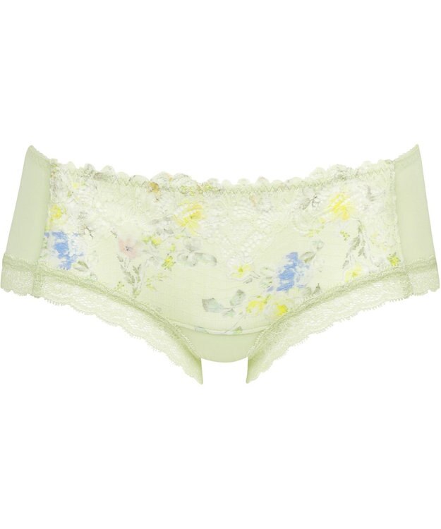 WACOAL ボーイレングス ショーツ 【リボンブラ 脇すっきり】 BRB433とペア はきこみ丈あさめ ナイロンベア天竺素材(バック) レディース PRA633 /ワコール メロン