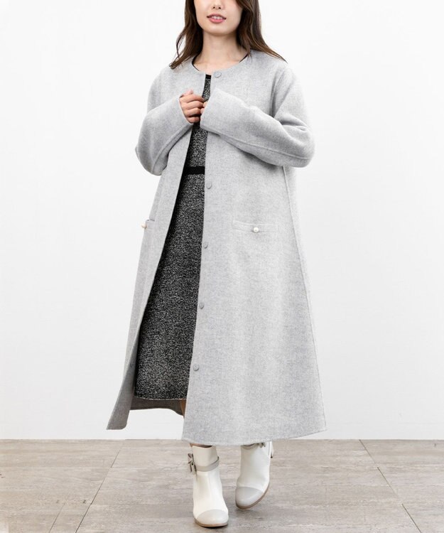 TOCCA MELLOW LIGHT コート ライトグレー系