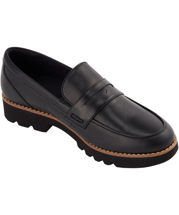 ASICS WALKING ペダラ ソフトラギッド レディース 3E 3.0cmヒール ブラック系