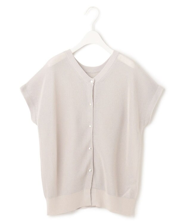 ICB L 【洗える】コンパクトコイル 3wayサマーニット トープ系