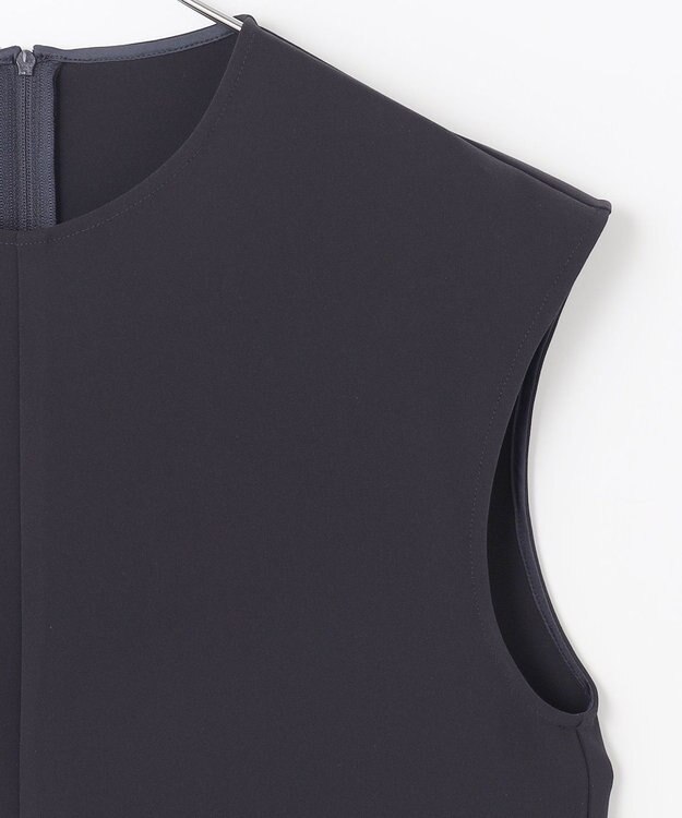 #Newans 【セレモニーにも】美シルエットオールインワン ネイビー