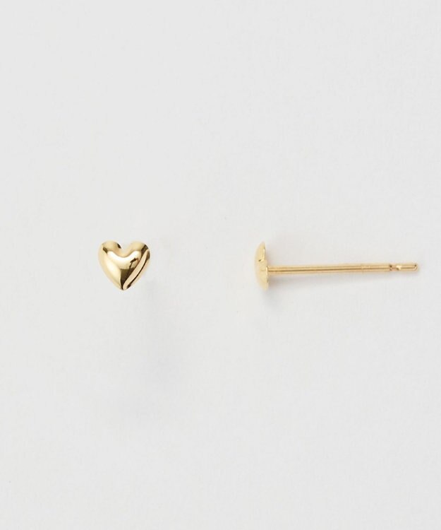Phoebe 【K10】プチハートピアス/BOXつき ゴールド