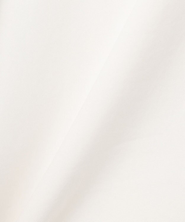 J.PRESS YORK STREET 【WOMEN】ワンウォッシュタイプライター フリルレイブラウス ホワイト系