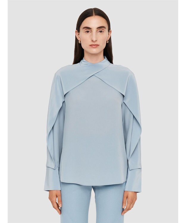 JOSEPH ニューCDC　ベイリーブラウス Faded Sky