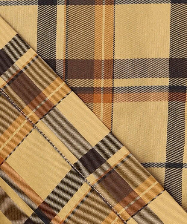 J.PRESS YORK STREET 【UNISEX】ツイルチェック シャツ オレンジ系3