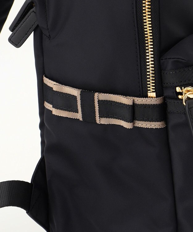 TOCCA 【A4サイズ対応・撥水・PCポケット付き】SIDE RIBBON BACKPACK バックパック ベージュ系5