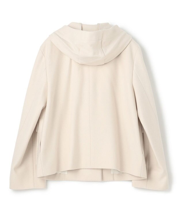 BEIGE， 【S-size】CHABANAIS / フーデットコート Ecru