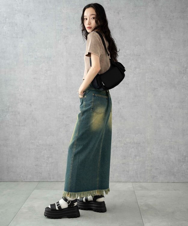 WEGO ポケットデザインショルダー ブラックその他