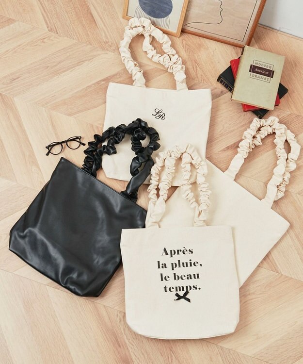 WEGO ギャザーハンドルトート キナリ