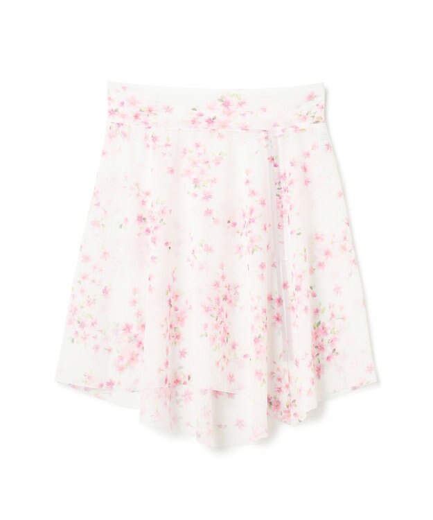 Chacott 【MAY NAGAHISA】スカート ホワイトプリント