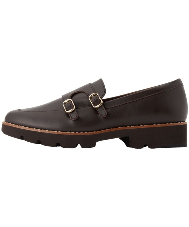 ASICS WALKING ペダラ レディース 3.0cm ヒール ブラウン系