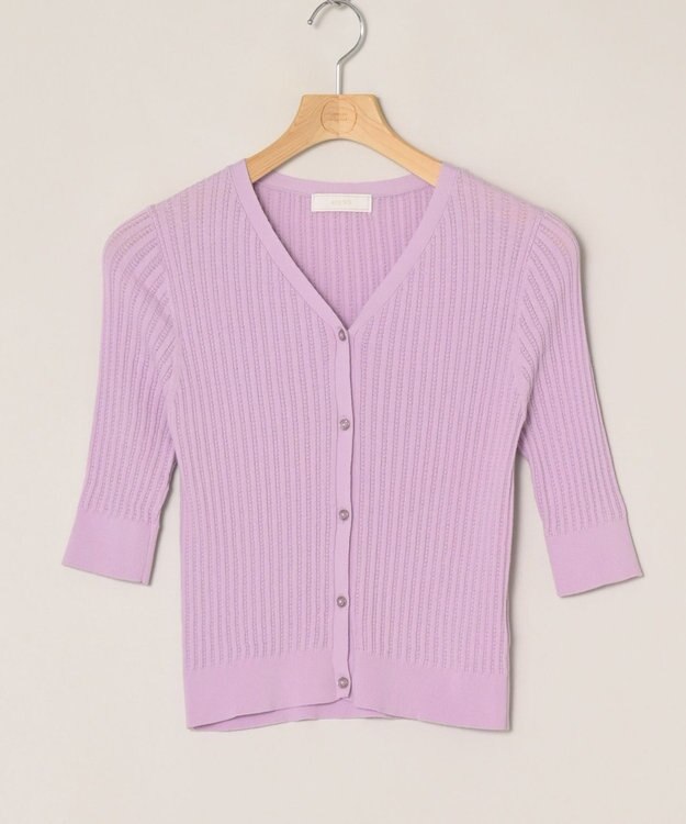 ONWARD Reuse Park 【any SiS】ニット春夏 パープル