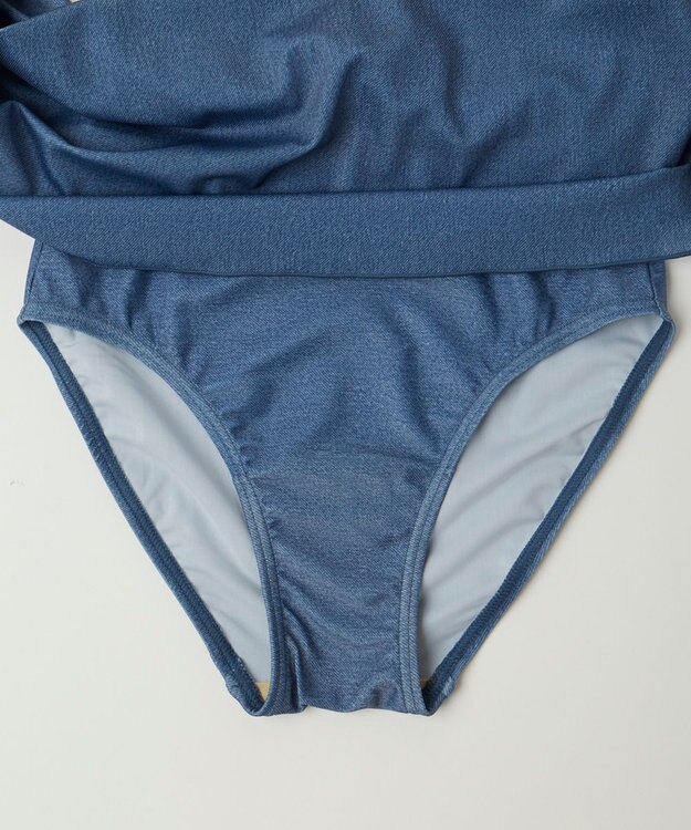 OP／FILA 【repipi armario】編上げAライン水着 ブルー