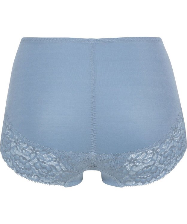 Wing 美尻も叶える補整ショーツ 【Pパンツ】 ほどよくおなか押さえ はきこみ丈ふかめ KJ4210 ウイング／ワコール グレイッシュブルー