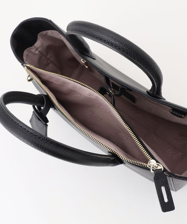 TOCCA HAPPY KEY LEATHERBAG レザーバッグ ブラック系