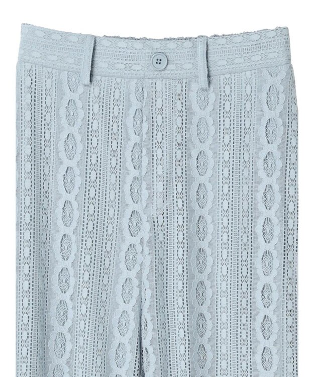 earth music&ecology フラワーレースパンツ Sax