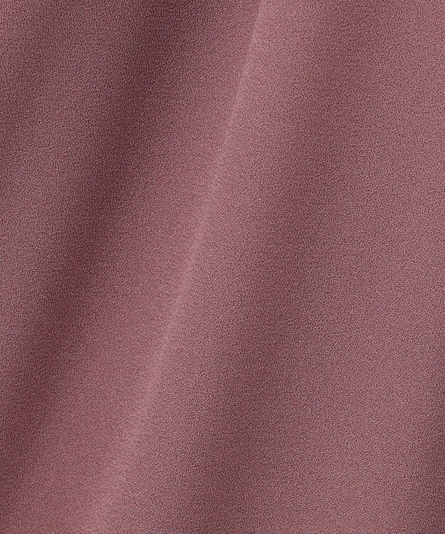 ANY SIS 【Lily Calin】レーススリーブタック ドレス モカピンク