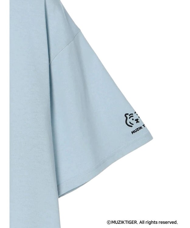 Green Parks ムジークタイガー／ＢＩＧ　ＣＡＴ　Ｔシャツ Light Blue