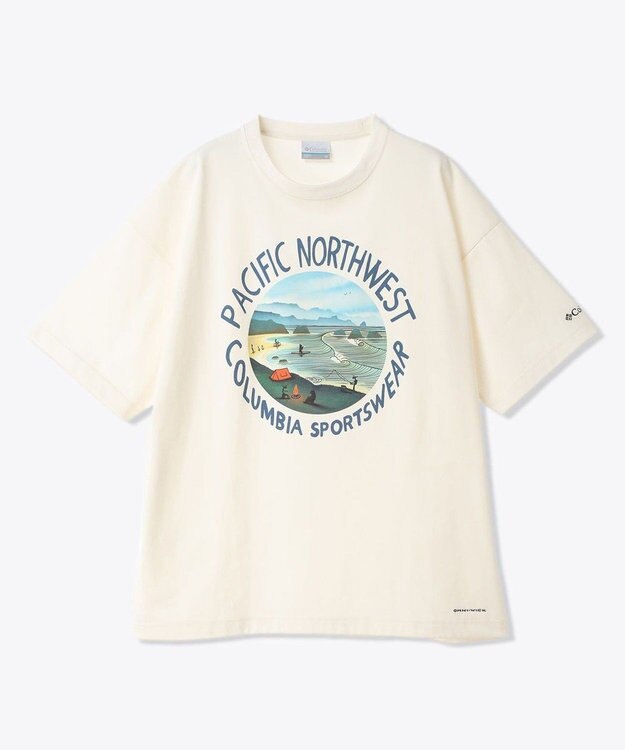 Columbia Columbia/ レイクトゥアベニューグラフィックショートスリーブTシャツ /コロンビア Sea Salt、 PNW