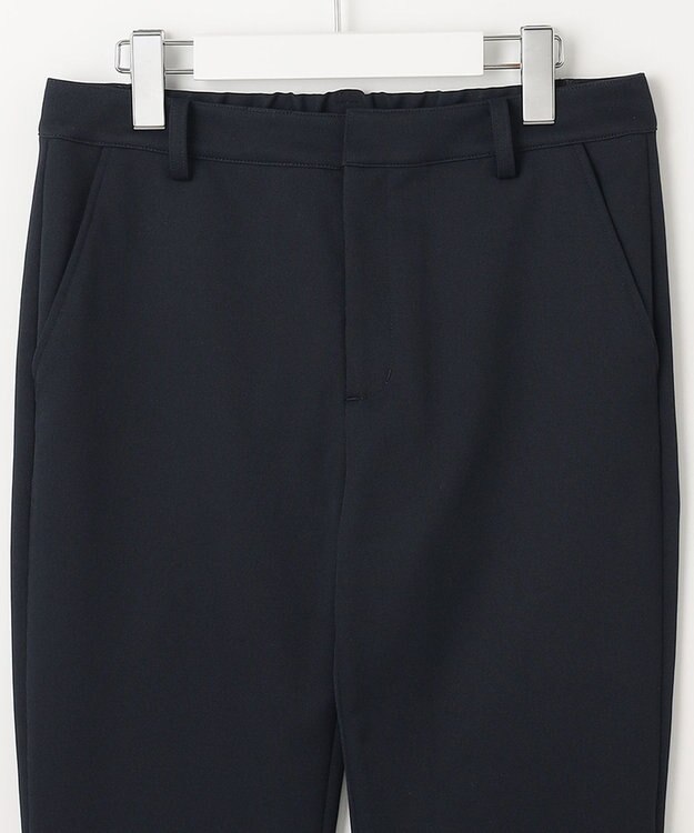 J.PRESS LADIES 【洗える・イージーケア】 アクティブピケストレッチ スキニー パンツ ネイビー系