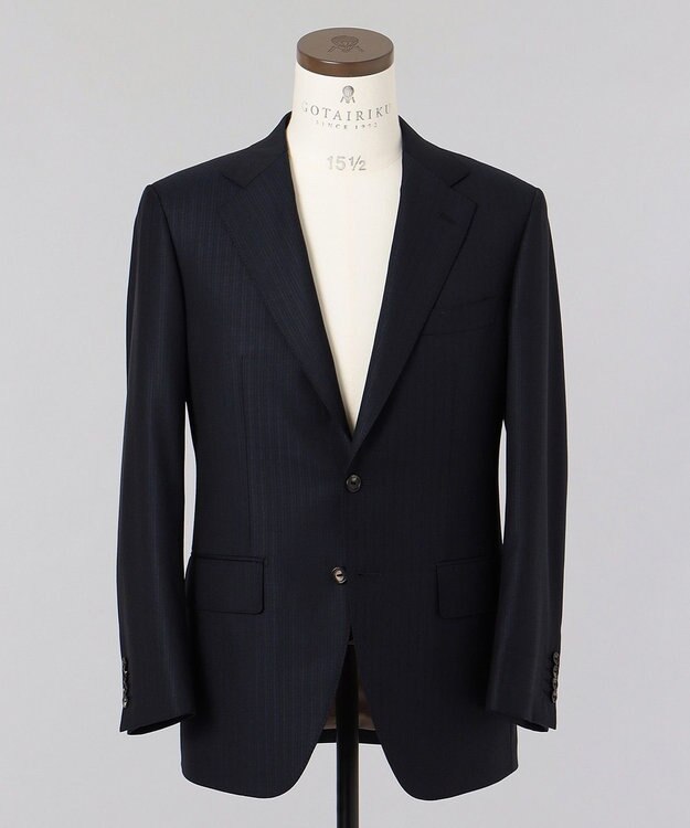 GOTAIRIKU 【Loro Piana Fabric】365 スーツ ネイビー系1