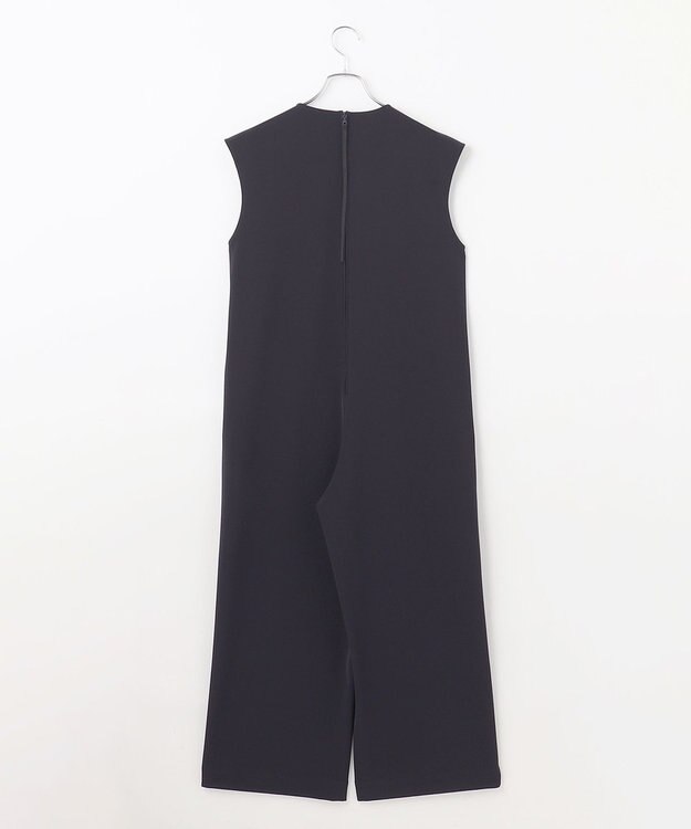 #Newans 【セレモニーにも】美シルエットオールインワン ネイビー
