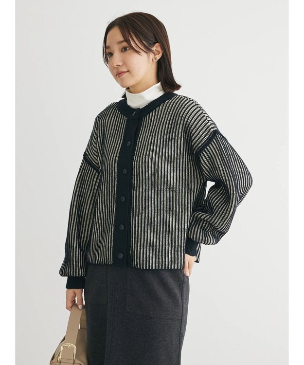 Green Parks 吸湿発熱タートルカットソー Off White