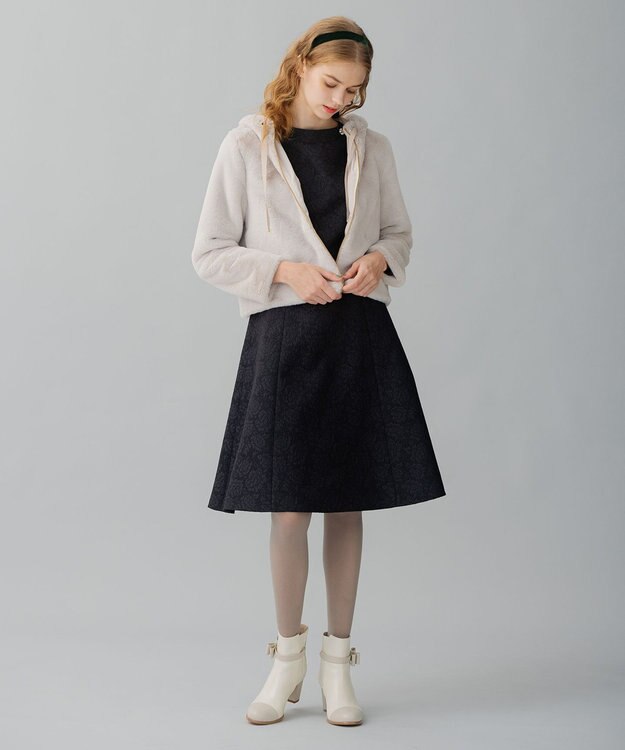 TOCCA 【洗える！】KITTY ブルゾン アイボリー系