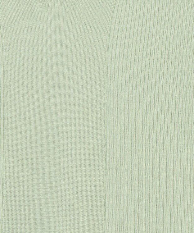 JOSEPH 【洗える】ファインリブメリノ　ショートスリーブニット Matcha