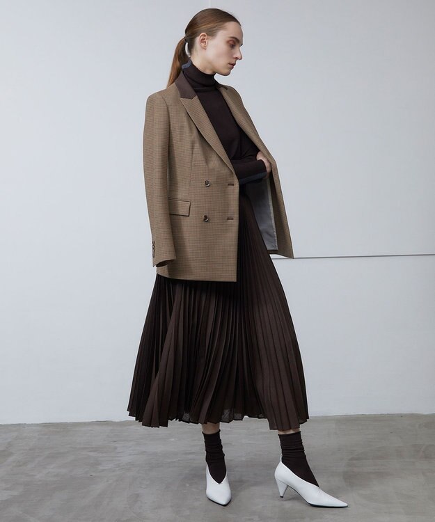 BEIGE， MOYE / プリーツスカート Cafe Noir