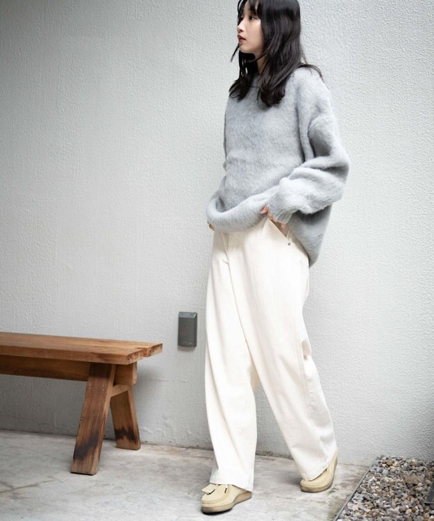 WEGO 【ユニセックス着用アイテム/ウエストゴム】ワーカーズパンツ キナリ