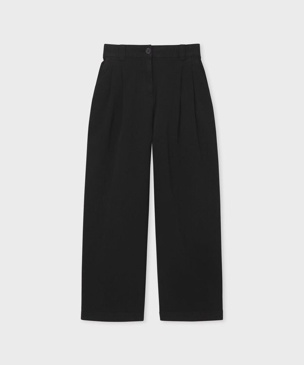 Paul Smith 2タック コットンパンツ ブラック