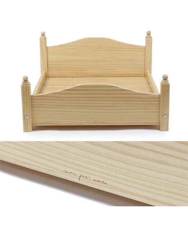 PET PARADISE ペットパラダイス ペット 木製ベッド 小型犬 茶