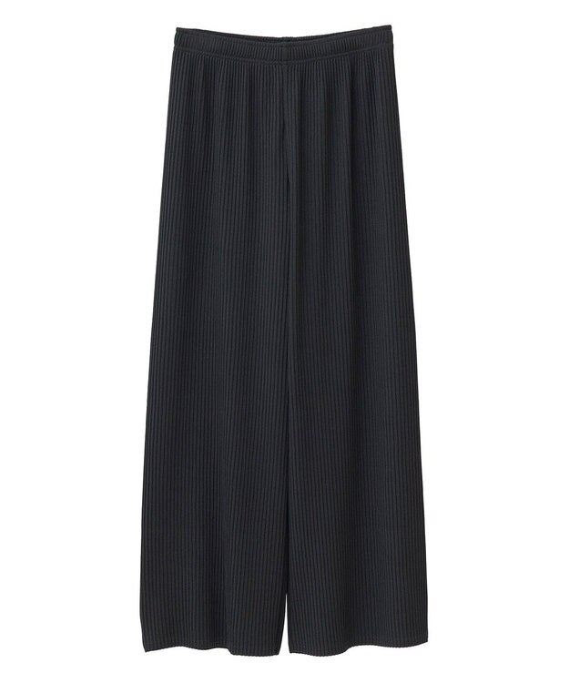 Green Parks 楽ちん涼やかドライタッチイージ－パンツ Black