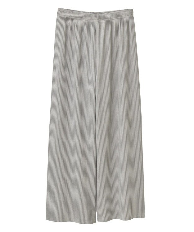 Green Parks 楽ちん涼やかドライタッチイージ－パンツ Gray Beige