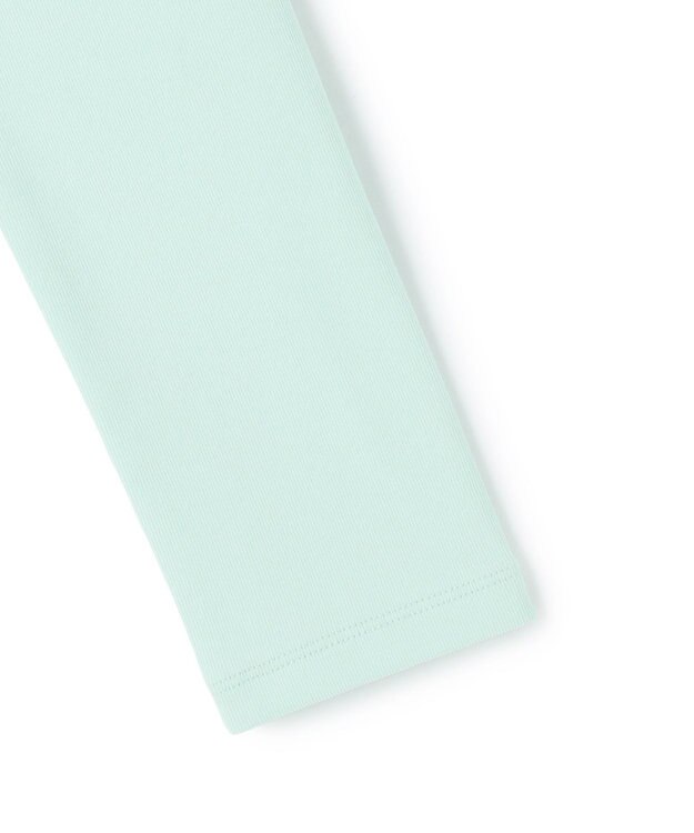 UNFILO ドライタッチリブ カーディガン サックス