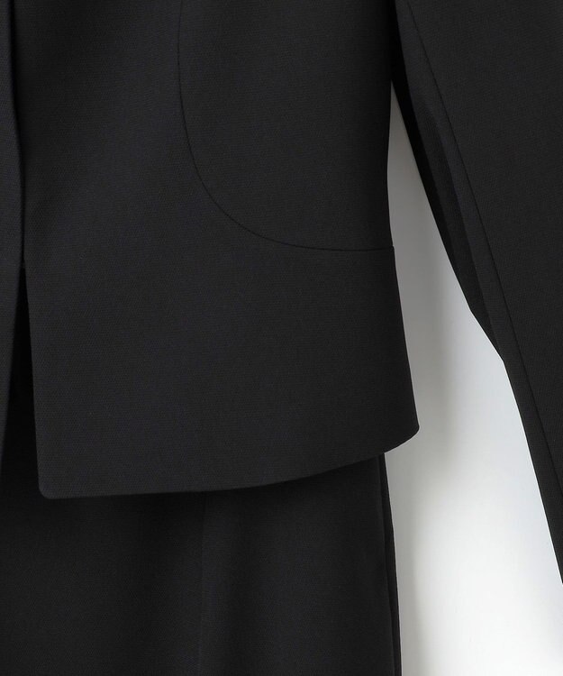 自由区 FORMAL 【ウォッシャブル対応】ウォッシャブルドビーアンサンブル ブラック系