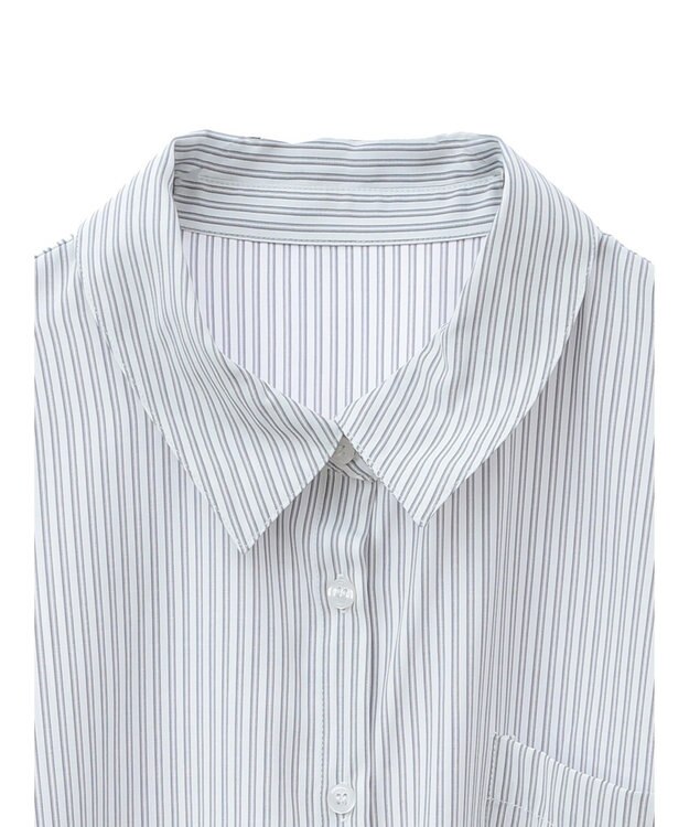 Green Parks ミッキーフレンド／体操プリント半袖シャツ Stripe