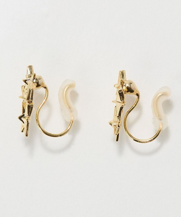 Phoebe 〈痛くないシリーズ/金属アレルギー対応〉メテオスターライトフィットイヤリング/ニッケルフリー ゴールド