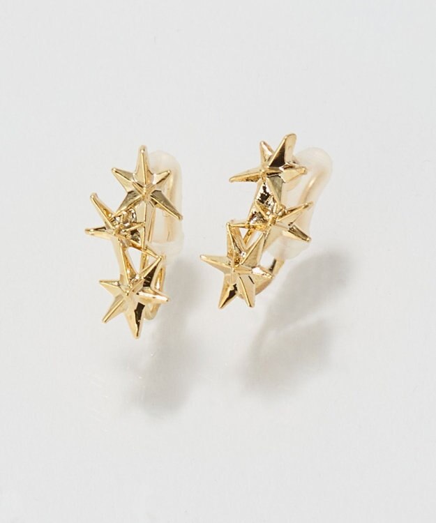 Phoebe 〈痛くないシリーズ/金属アレルギー対応〉メテオスターライトフィットイヤリング/ニッケルフリー ゴールド