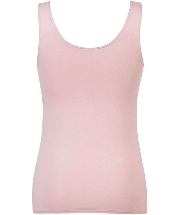 Wing カップ付きタンクトップ ラク きれいなバストシルエット 綿混(身生地部) 【シンクロブラトップ 綿混タイプ】 ブラトップ ET7131 ウイング／ワコール ピンク