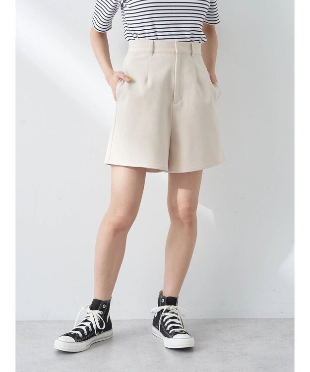 earth music&ecology ショートパンツ Light Beige