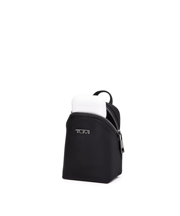 TUMI レディス  VOYAGEUR チャーム・ポーチ BLACK/GUNMETAL