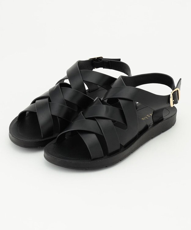 ANY クロスグルカサンダル ブラック