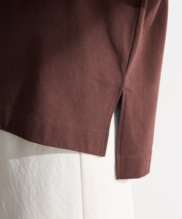 Green Parks ＳＥＴ２点フォトＴシャツ＋レーススカーフ Brown