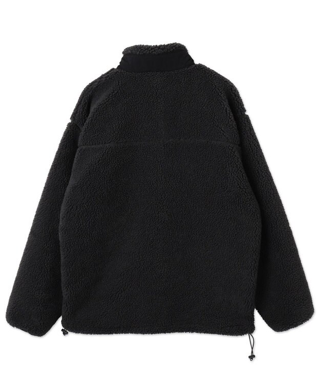 WEGO 【ユニセックス着用ITEM/SMLサイズ展開】ボアブルゾン ダークグレー