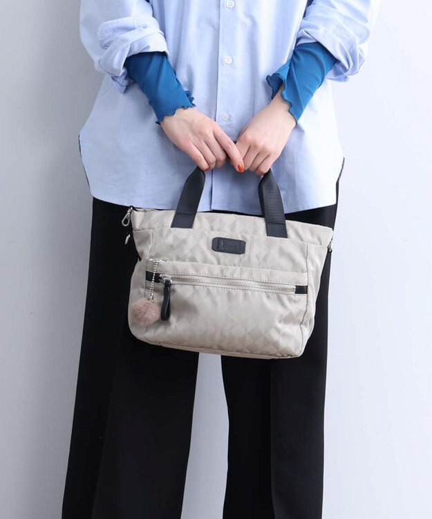 ACE BAGS & LUGGAGE Kanana project カナナモノグラム3rd ショルダーバッグ 11915 カナナプロジェクト ライトベージュ