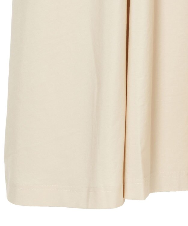 JOSEPH 【洗える】ポプリンジャージー　キャップスリーブドレス Seashell